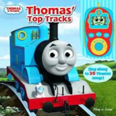 Thomas and Friends: Thomas' Top Tracks            Book Cover