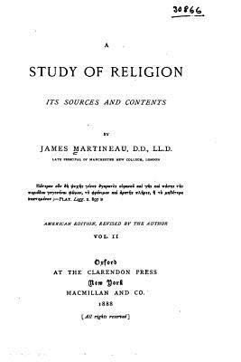 A study of religion, its sources and contents 1523374446 Book Cover