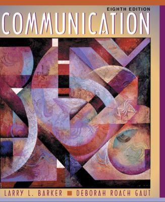 Communication (8th Edition) 0205295878 Book Cover
