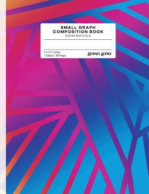 Small Graph Composition Book: Geometric Prism (... 1791569676 Book Cover