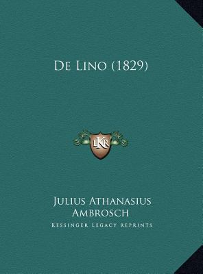 de Lino (1829) [French] 1169659780 Book Cover