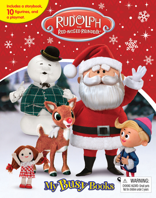 Rudolph the Red Red-Nosed Reindeer My Busy Book 2764335318 Book Cover