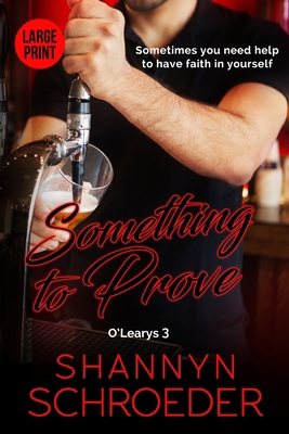 Something to Prove (Large Print): A Rivals-to-L... [Large Print] 1950640396 Book Cover