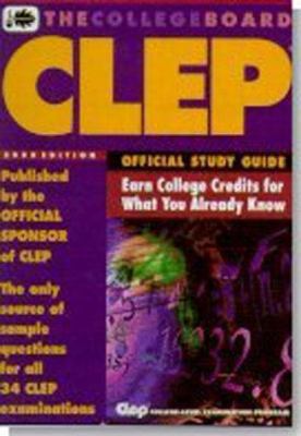 The College Board CLEP Official Study Guide 0874476313 Book Cover