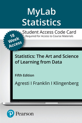 Mylab Statistics with Pearson Etext -- Access C... 0136559891 Book Cover