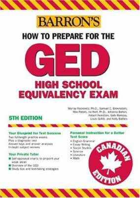 How to Prepare for the GED, Canadian Edition (B... 0764129597 Book Cover