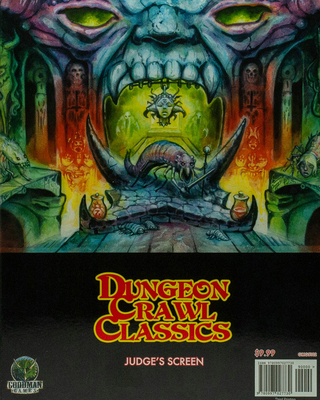 Dungeon Crawl Classics RPG Judges Screen 0997027738 Book Cover