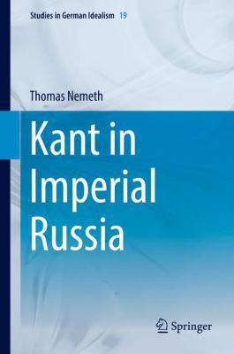 Kant in Imperial Russia 3319529137 Book Cover