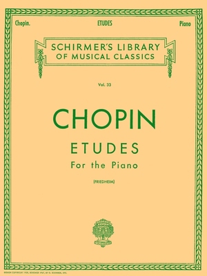 Etudes: Schirmer Library of Classics Volume 33 ... 079355313X Book Cover
