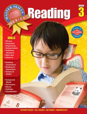 Reading, Grade 3 (Master Skills) 1609962575 Book Cover
