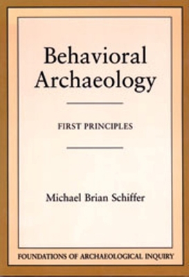 Behavioral Archaeology 0874805015 Book Cover