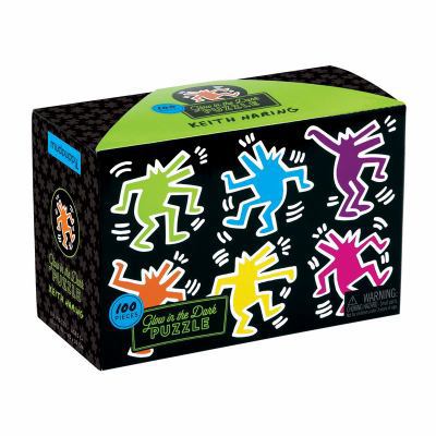 Toy Keith Haring Glow in the Dark Puzzle Book