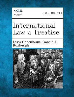 International Law a Treatise 1287348343 Book Cover