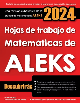 Guía de Estudio de Matemáticas ALEKS: Guía paso... [Spanish]            Book Cover