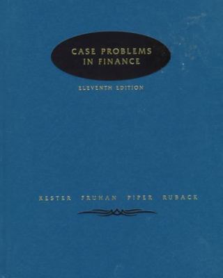 Case Problems In Finance 0256145962 Book Cover
