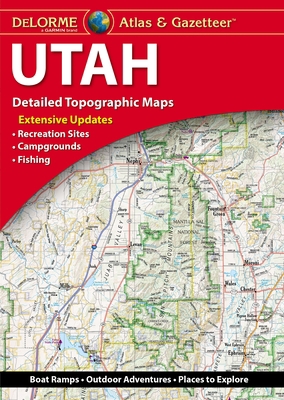 Delorme Atlas & Gazetteer: Utah 1946494283 Book Cover