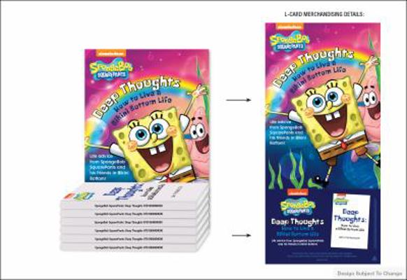 Hardcover Spongebob Squarepants Deep Thoughts L-Card Book