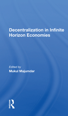 Decentralization in Infinite Horizon Economies 0367165813 Book Cover