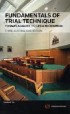 Fundamentals of Trial Techniques 0455217467 Book Cover