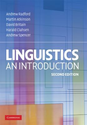 Linguistics: An Introduction 0521849489 Book Cover