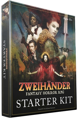 Zweihander Fantasy Horror Rpg: Starter Kit 1524875279 Book Cover