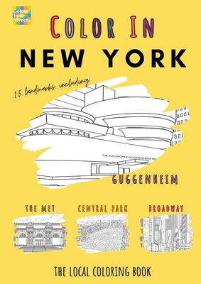 New York Coloring Book 1806880105 Book Cover