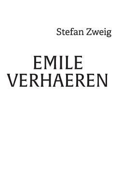 Emile Verhaeren [German] 3958014917 Book Cover