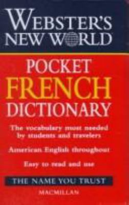 Webster's New World Pocket French Dictionary: E... [French] 0028623843 Book Cover