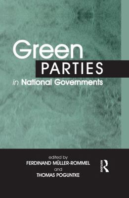 Green Parties in National Governments 0714652644 Book Cover