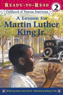 A Lesson for Martin Luther King JR. 068985398X Book Cover