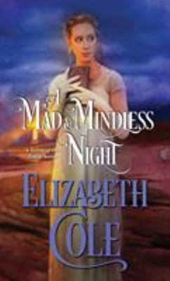 A Mad and Mindless Night: A Steamy Regency Spy ... 1942316208 Book Cover