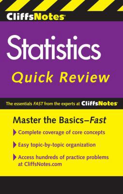 Cliffsnotes Statistics Quick Review, 2nd Edition 0470902604 Book Cover