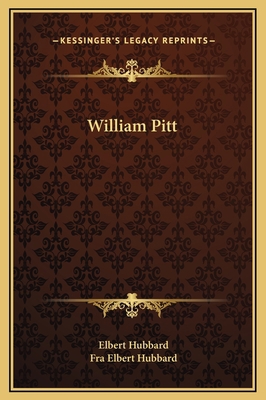 William Pitt 1169183506 Book Cover