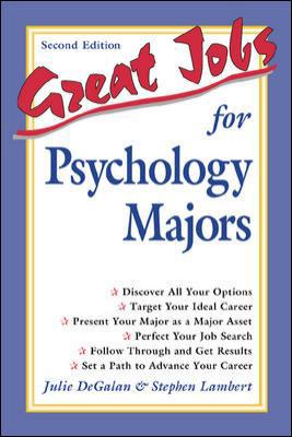 Great Jobs for Psychology Majors 0658004522 Book Cover