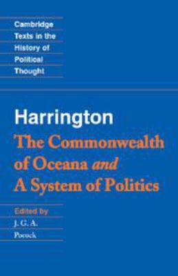 Harrington: 'The Commonwealth of Oceana' and 'a... 1139137123 Book Cover