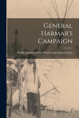 General Harmar's Campaign 1014717736 Book Cover