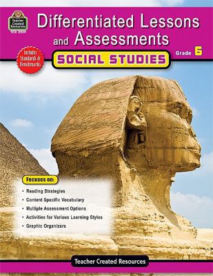 Differentiated Lessons and Assessments - Social... B00QFXB4EC Book Cover