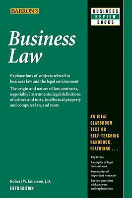 Business Law 0764142402 Book Cover