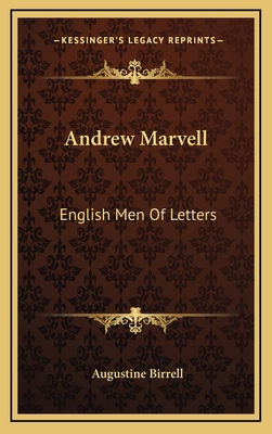 Andrew Marvell: English Men of Letters 1163645656 Book Cover