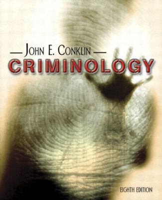 Criminology 0205381774 Book Cover
