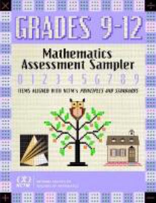 Mathematics Assessment Sampler, Grades 9-12 (Ma... 0873535782 Book Cover