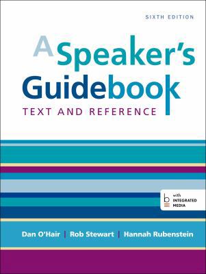 A Speaker's Guidebook: Text and Reference 1457663538 Book Cover