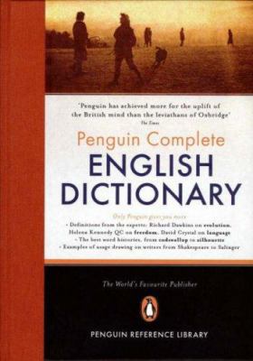 Penguin Complete English Dictionary 0140515836 Book Cover