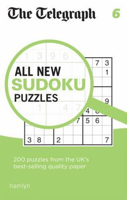 The Telegraph All New Sudoku Puzzles 6 (The Tel... 0600631141 Book Cover