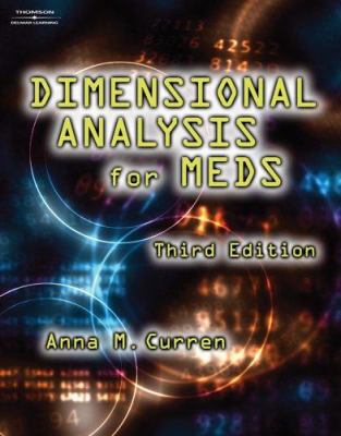 Dimensional Analysis for Meds 1401878016 Book Cover