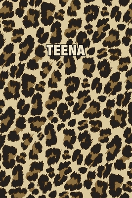 Teena: Personalized Notebook - Leopard Print No... 1698264437 Book Cover