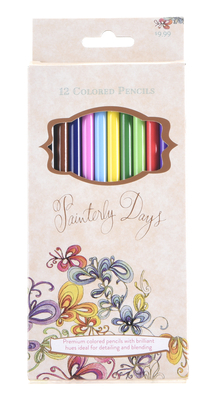 Painterly Days - 12 Colored Pencils: 12 Colored... 0764351672 Book Cover