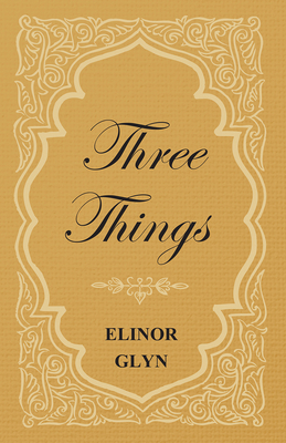 Three Things 1473304806 Book Cover