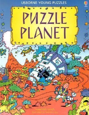 Puzzle Planet (Usborne Young Puzzle Books) 079450437X Book Cover