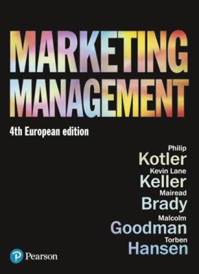 Marketing Management: European Edition 1292248440 Book Cover